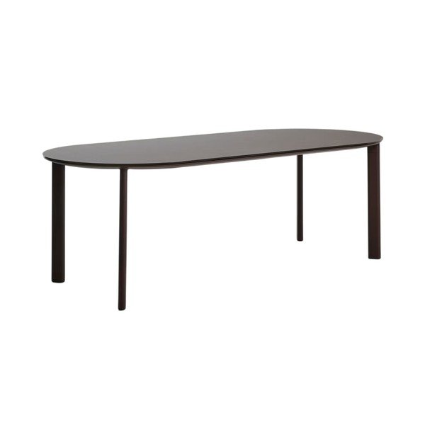 Aia söögilaud klaasist pealispinnaga 100x230 cm Erice - Kave Home