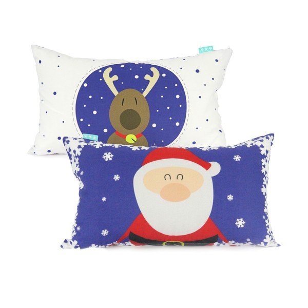 Oboustranný povlak na polštář Mr. Fox Christmas, 50 x 30 cm