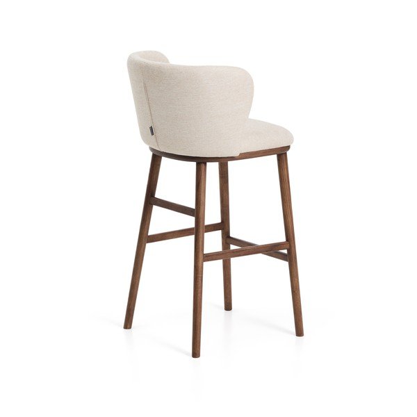 Beež polsterdatud baaritool (istme kõrgus 75 cm) Ciselia - Kave Home-image-4