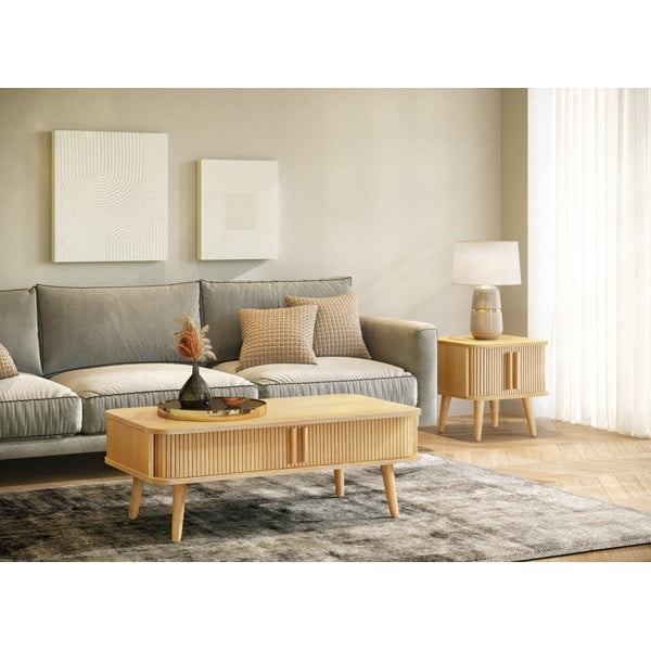 Kohvilaud tammepuust 58x107,5 cm Rove - Woodman-image-1