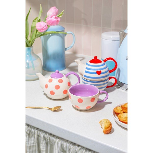 Portselanist teekomplekt Surprise Cat - Sass & Belle-image-2