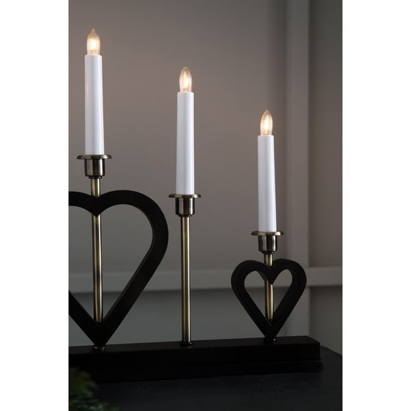 Must jõulumotiividega valguskaunistus Melissa - Markslöjd-image-1