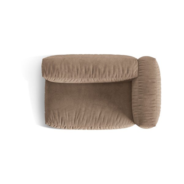 Helepruun bukleekangast diivanimoodul (parem nurk) Martina - Micadoni Home-image-3