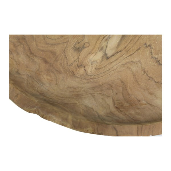 Töötlemata teakist valmistatud kandik Blanko - HSM collection-image-3