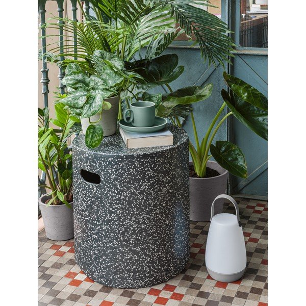 Must betoonist hoiulaud , ⌀ 35 cm Jenell - Kave Home-image-1