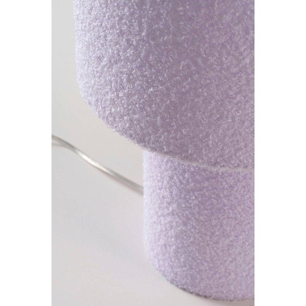 Lavendlivärvi riidest laualamp (kõrgus 44 cm) Aubra - Jotex-image-4