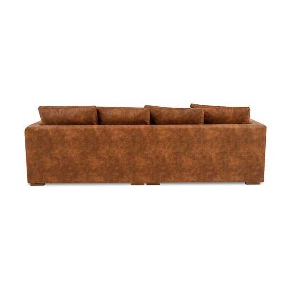Konjakipruun diivan 266 cm Comfy - Scandic-image-4