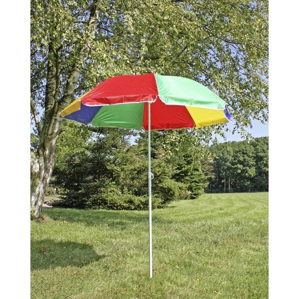 Mitmevärviline päikesevari ø 180 cm - Garden Pleasure-image-1