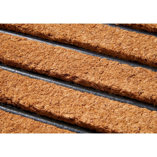 Kookoskiust uksematt 45x75 cm Striped - Hanse Home-image-2