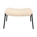 Valge kunstkarusnahast jalatool Glasgow - House Nordic