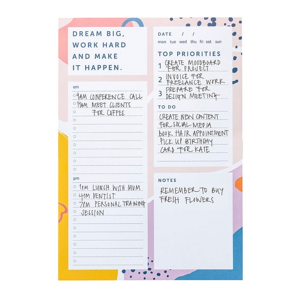 Work Hard märkmik - Busy B-image-1