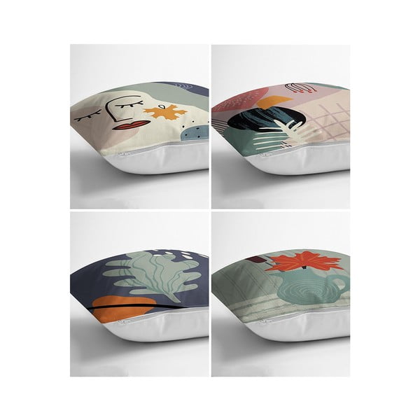 Padjapüürid komplektis 4 43x43 cm - Mila Home-image-1