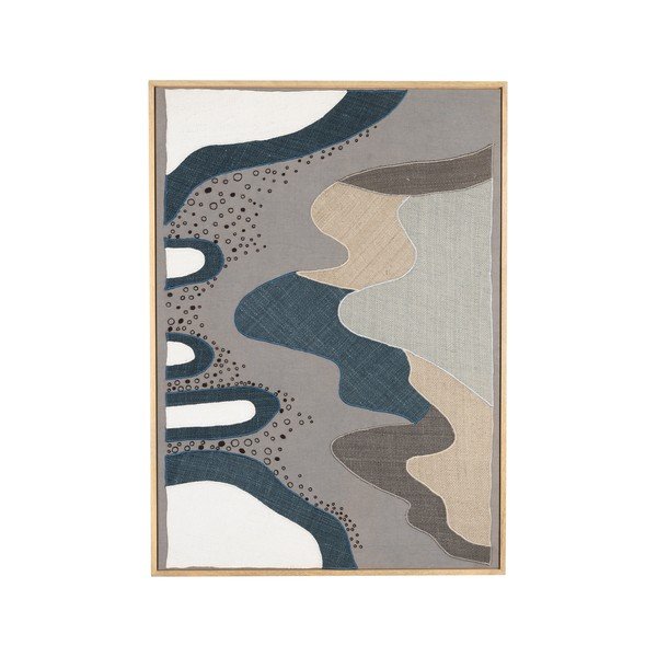Pilt raamiga 75x104 cm Coastal - Zuiver