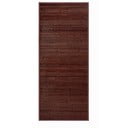 Tumepruun bambusest vaip 75x175 cm – Casa Selección