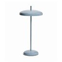 Sinine LED-laualamp hämardatava valgustugevusega ja metallvarjuga (kõrgus 35 cm) Porte - Kave Home