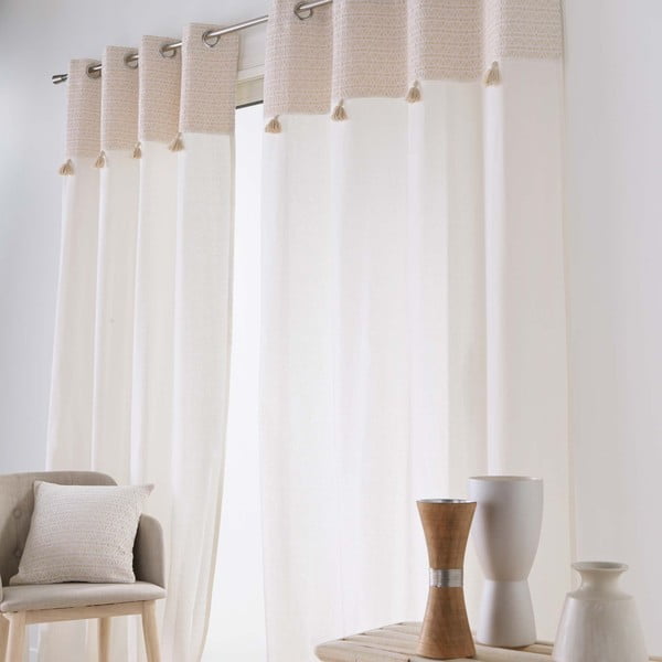 Dekoratiivne puuvillaseguga padi 45x45 cm Milano - douceur d'intérieur-image-1