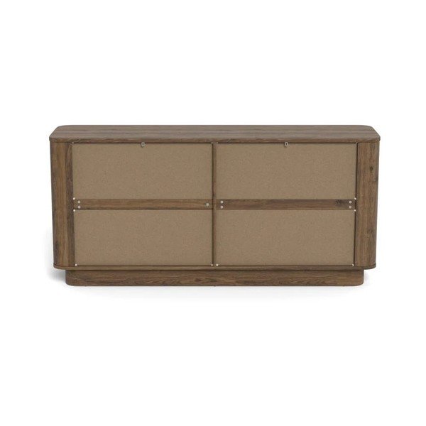 Tumeda naturaalse tammepuust kummut 160x75x40 cm Atmore - Actona-image-3