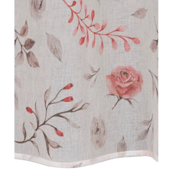 Valge-roosa kardin 135x45 cm Rose - Sehlbach-image-2