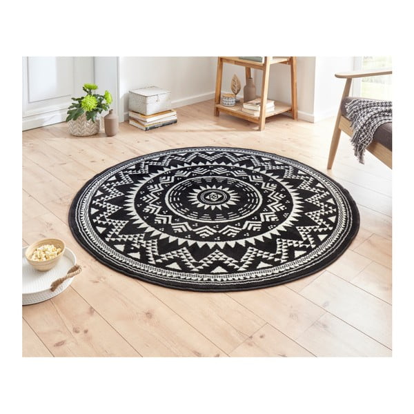 Must vaip Celebration , ⌀ 140 cm Valencia - Hanse Home-image-1