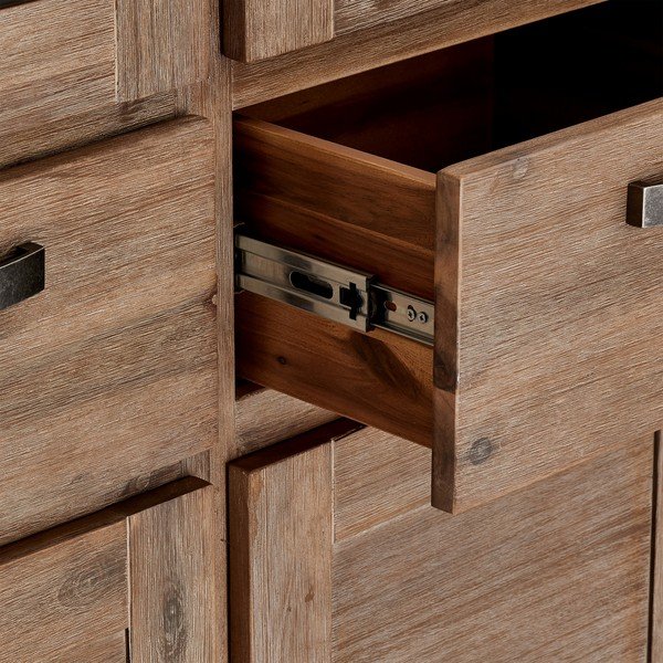 Vitrína z akáciového dřeva Furnhouse Alaska-image-1