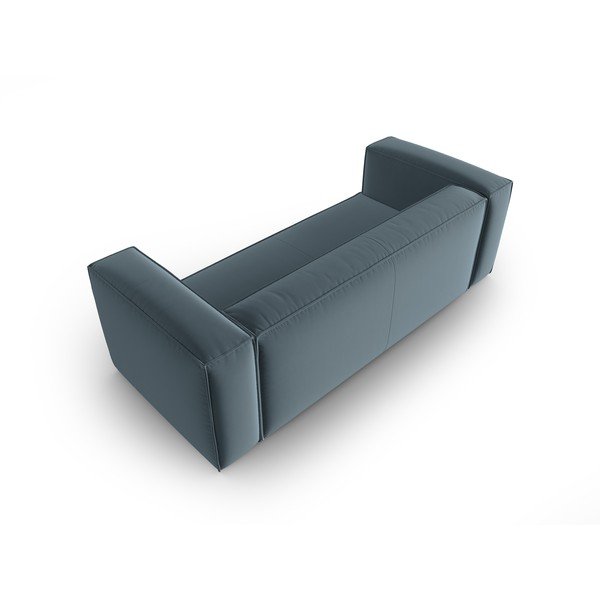 Sinine sametist diivan 200 cm Mackay - Cosmopolitan Design-image-3