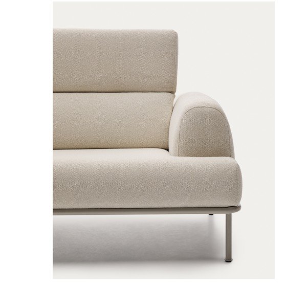 Beež bukleekangast diivan 234 cm Aurum - Kave Home-image-4