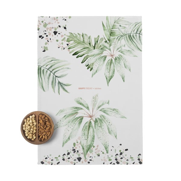 Komplekt 2 puuvillast köögirätikut, 70 x 50 cm Delicate - Happy Friday Basic-image-3