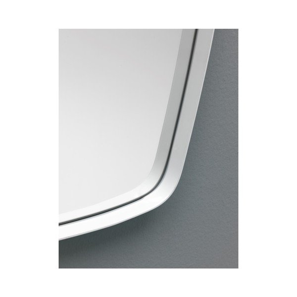 Nástěnné zrcadlo v bílém rámu Design Twist Bern-image-2