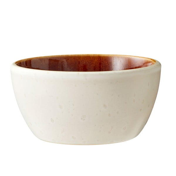 Valged serveerimiskausid 4 tk komplektis, kivitoorainest ø 10 cm Stentøj - Bitz-image-2