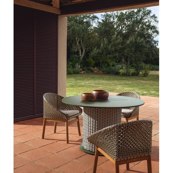 Roheline rotangist aiatool Olbia - Kave Home-image-3