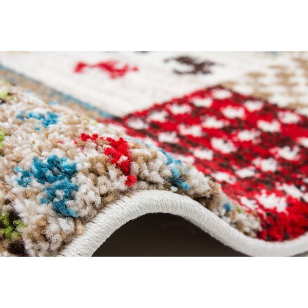 Koberec Kayoom Patchwork Beige, 80 x 150 cm-image-1