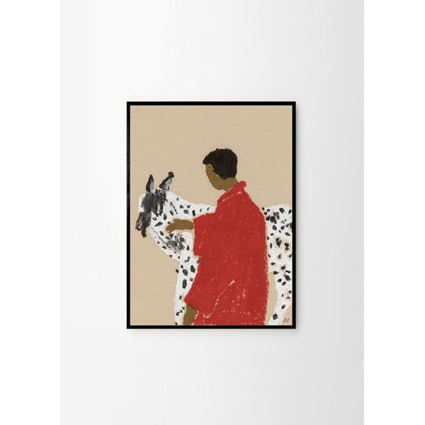 Plakat 30×40 cm Spotted Horse – The Poster Club-image-3