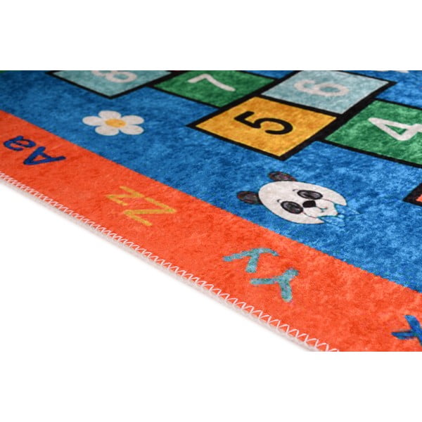 Oranž pestav laste mänguvaip 160x230 cm Hopscotch Orange - Vitaus-image-2