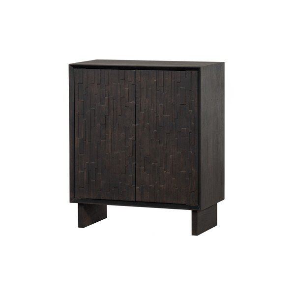 Tumepruun mangopuidust kapp 80x95 cm Til - Basiclabel-image-2