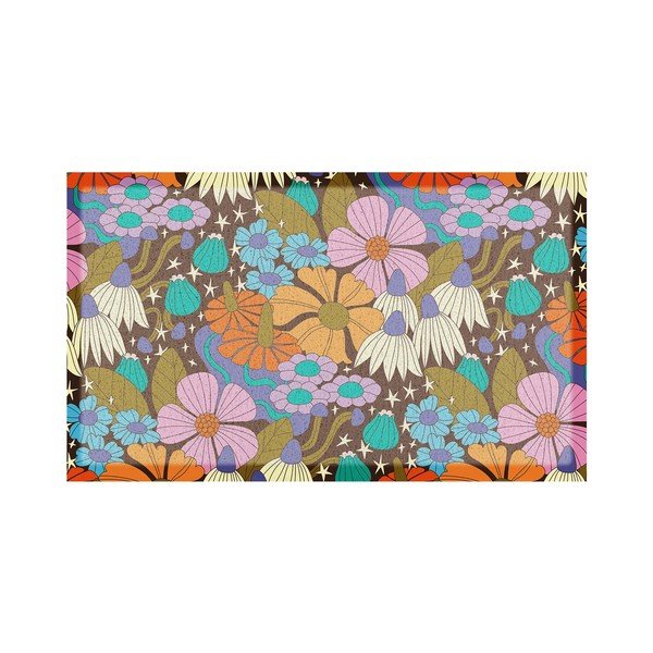 Matt taaskasutatud plastist 40x70 cm Elizabeth Olwen - Artsy Doormats
