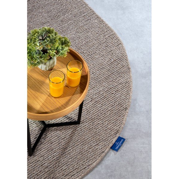 Helepruun käsitsi kootud villane vaip 160x230 cm Francois - Villeroy&Boch-image-2