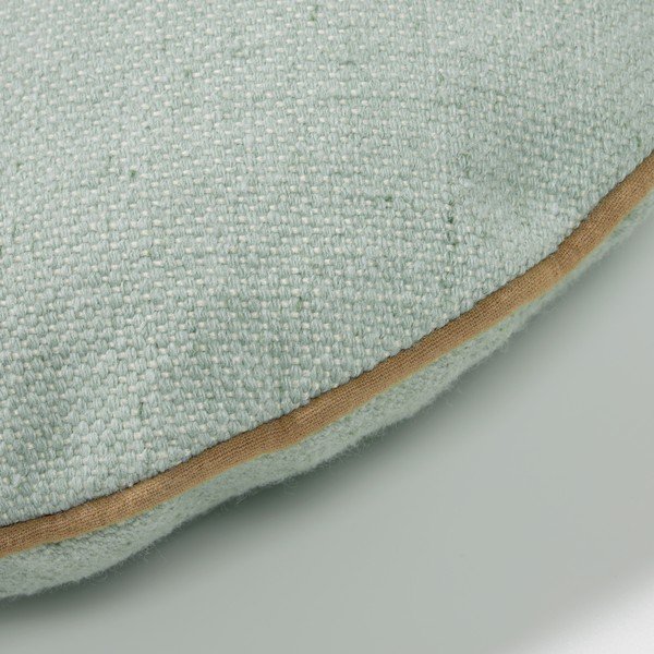 Roheline taaskasutatud plastist padjapüür Dalila, ø 45 cm Falila - Kave Home-image-1