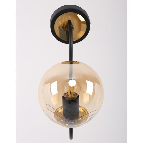 Kollane-must seinalamp ø 15 cm Oslo - Squid Lighting-image-1