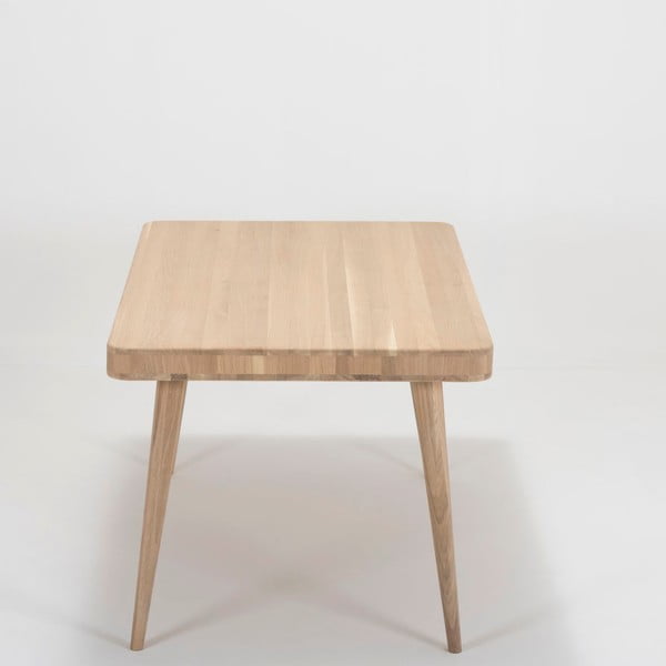 Tammepuust söögilaud Kaks, 140 x 90 cm Ena - Gazzda-image-4