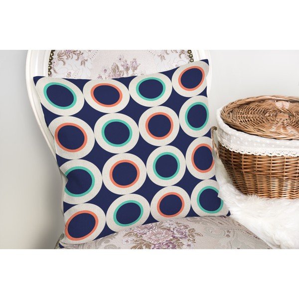 Povlak na polštář s příměsí bavlny Minimalist Cushion Covers Ring Modern Luto, 45 x 45 cm-image-1