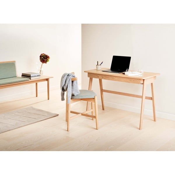 Töölaud tammeplaadiga 110x55,5 cm Home - Hammel Furniture-image-3