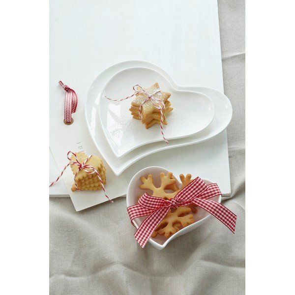 Valge portselanist 3-osaline serveerimiskomplekt Amore - Maxwell & Williams-image-1
