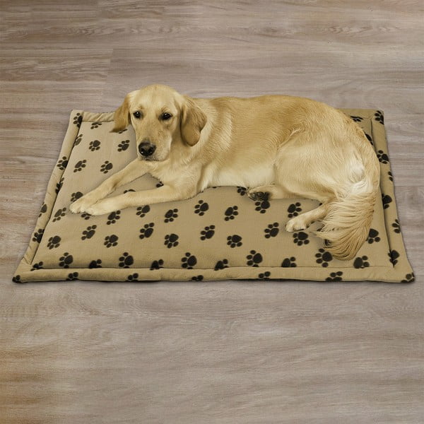 Helepruun puuvillane koeravoodi 60x90 cm - Maximex-image-1