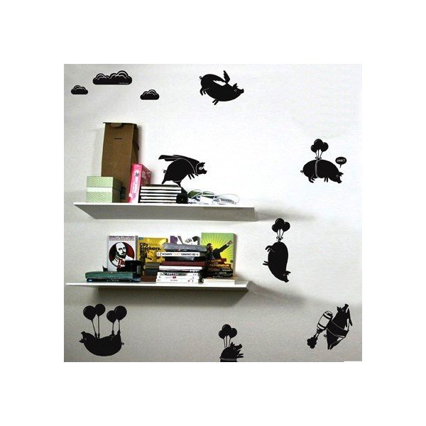 Set samolepek Flying Pig-image-2