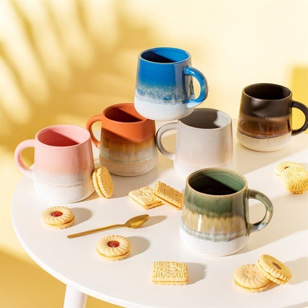 Roheline keraamiline kruus, 450 ml Mojave - Sass & Belle-image-2