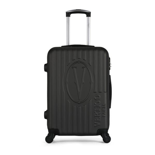 Tmavě šedý cestovní kufr na kolečkách VERTIGO Valise Grand Cadenas Integre Malo, 47 x 72 cm
