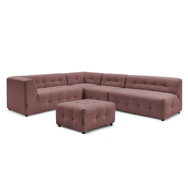 Tumeroosa nurgadiivan (vasakpoolne nurk) Kleber - Bobochic Paris-image-3