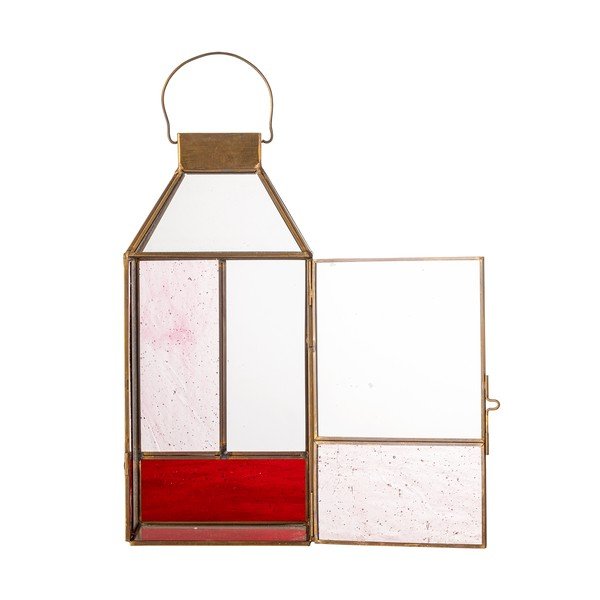 Klaasist latern (kõrgus 34 cm) Drew - Bloomingville-image-3