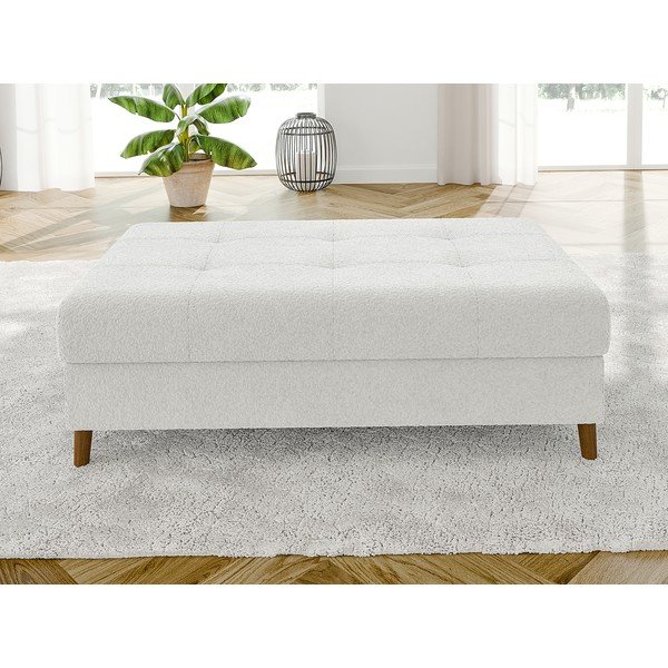 Valge bukleekangast jalatugi Ariella - Ropez-image-1