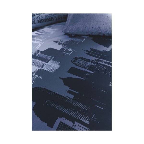 Povlečení na dvoulůžko Catherine Lansfield City Scape, 200 x 200 cm-image-1